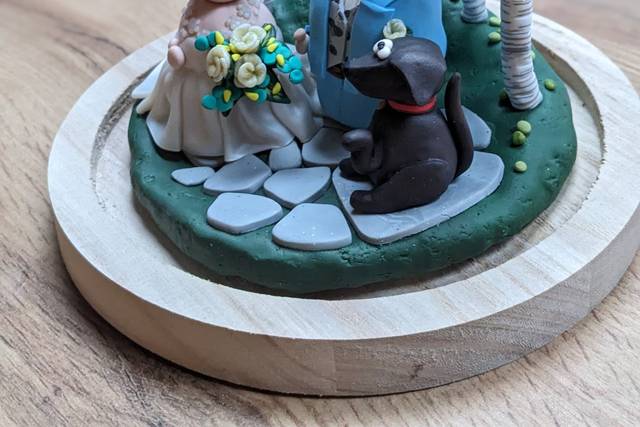 CreAdOu - Cake topper