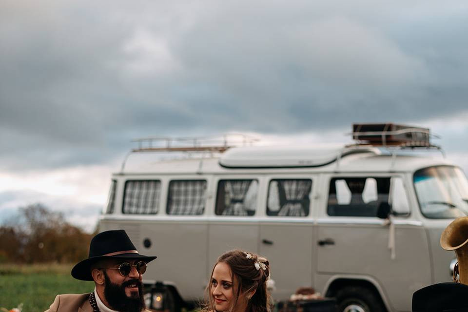 Combi vw mariage