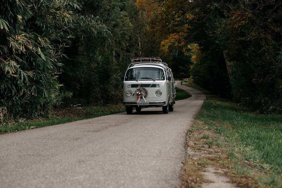 Combi vw mariage