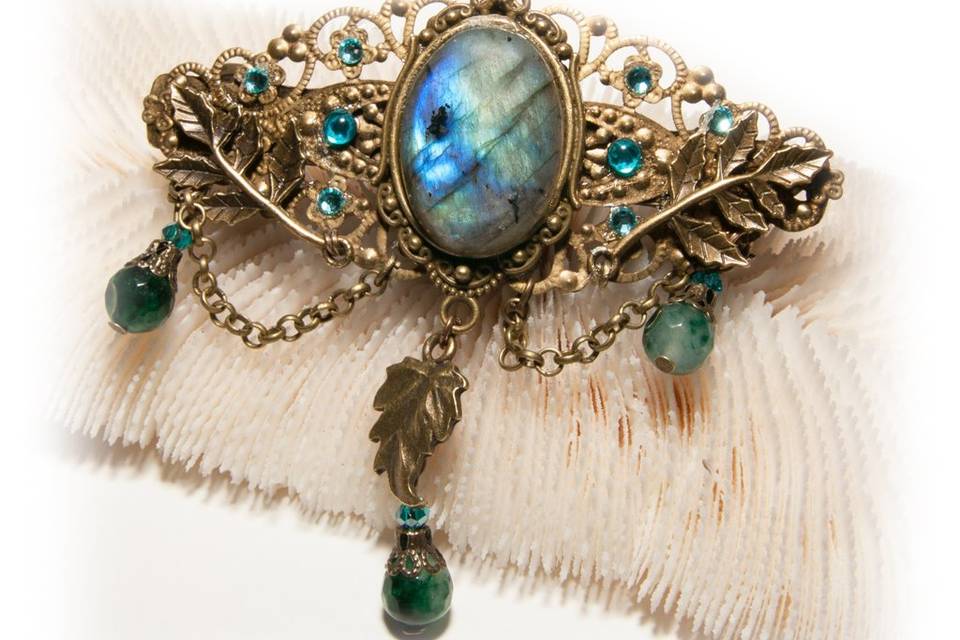 Barrette labradorite