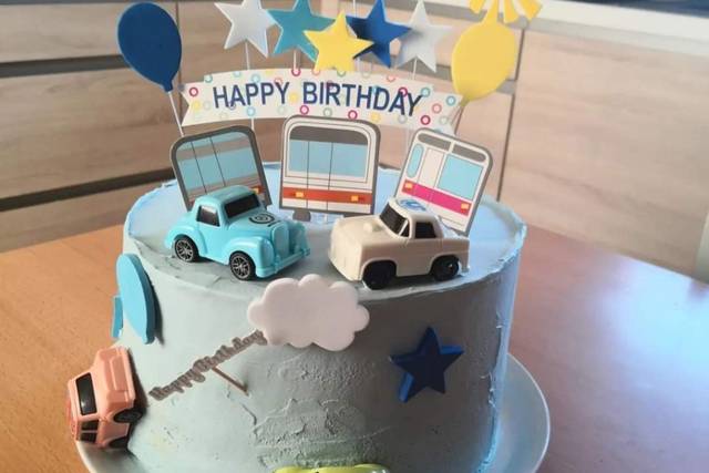 Cake design voiture.