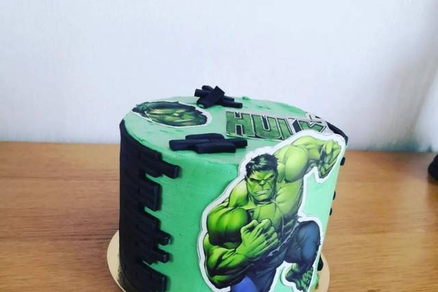 Cake design Hulk