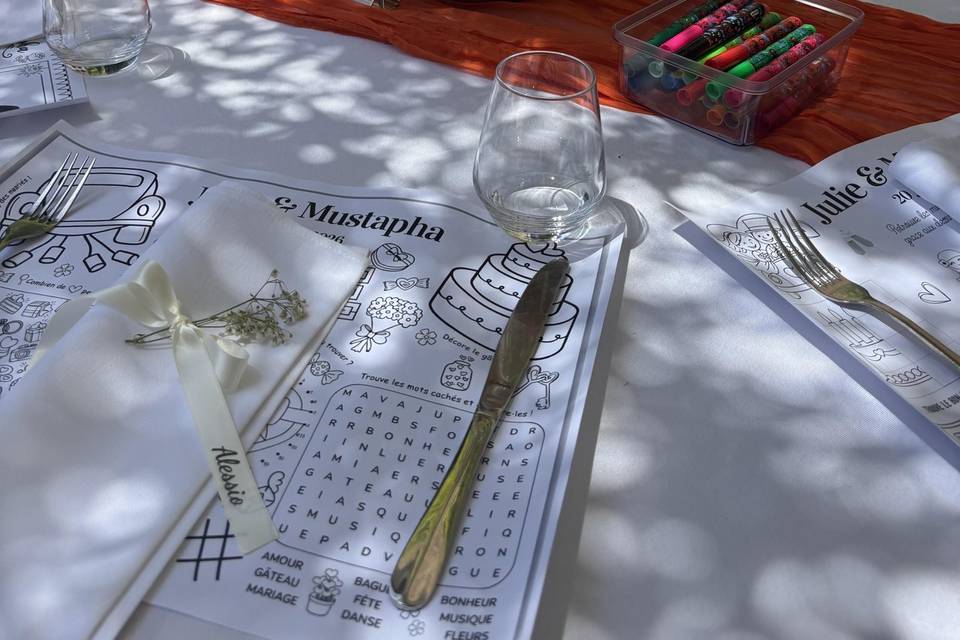 Table enfants
