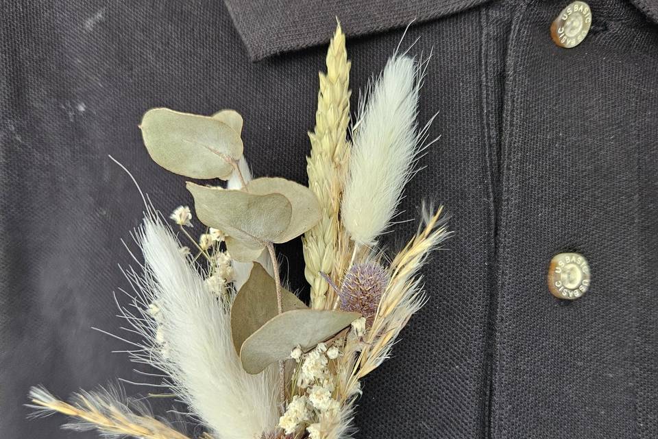 Boutonnière de marié