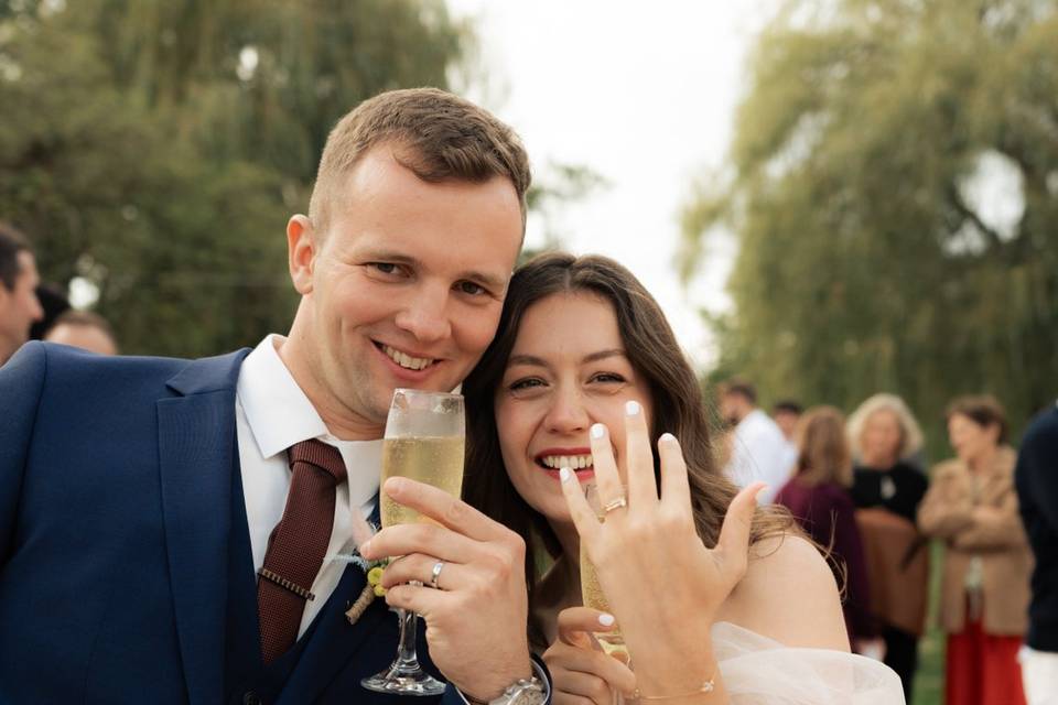 Just married