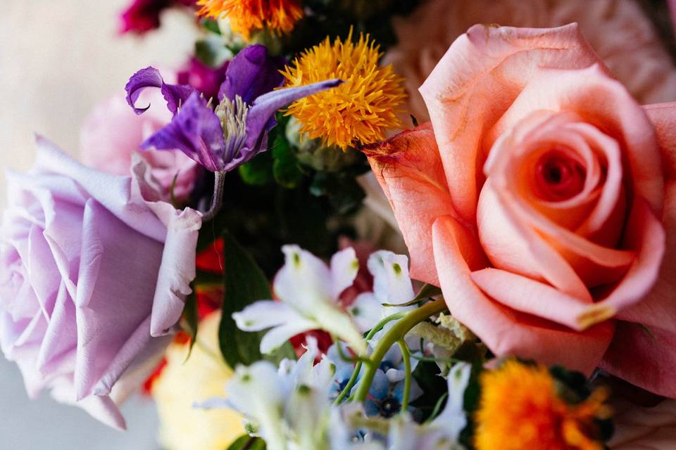 Le bouquet de la mariés