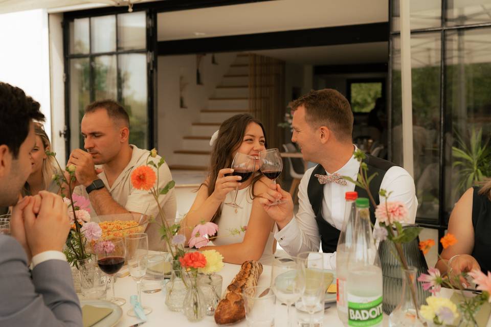 Mariage à la maison