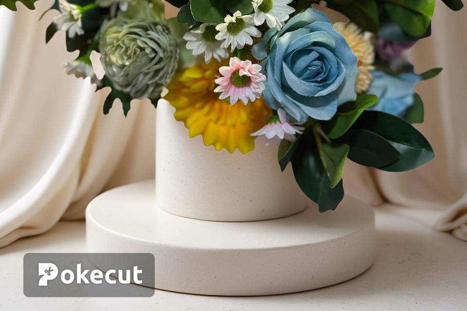 Bouquet mariée artificiel