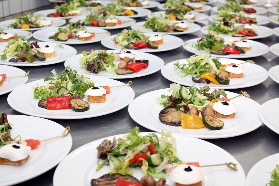 Repas mariage cat