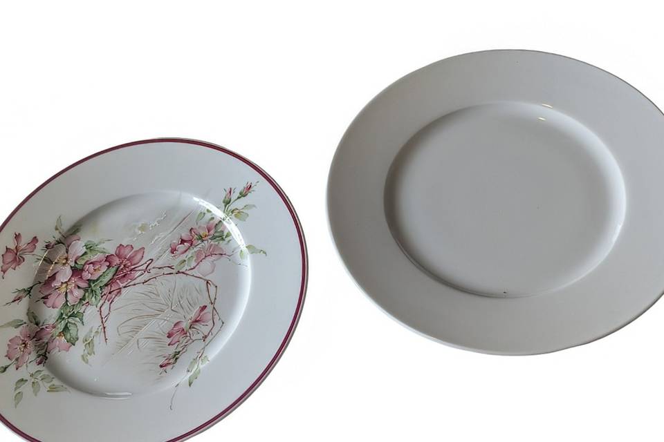 Assiette dessert porcelaine