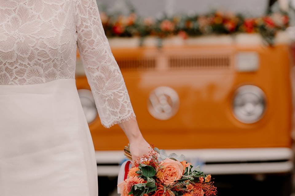 Bouquet de mariée sur mesure