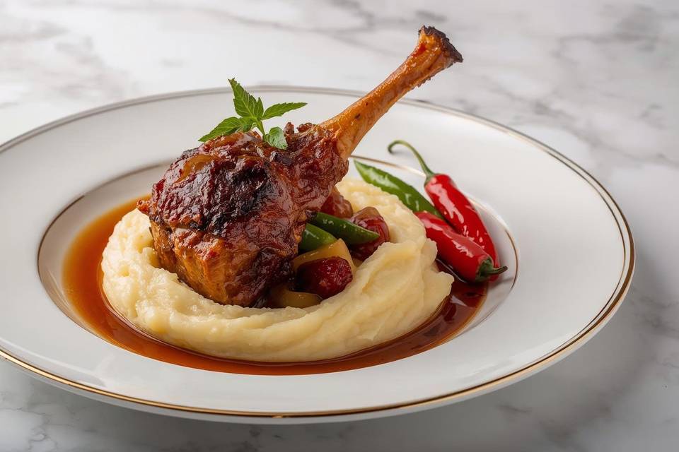 Souris d'agneau/ Purée