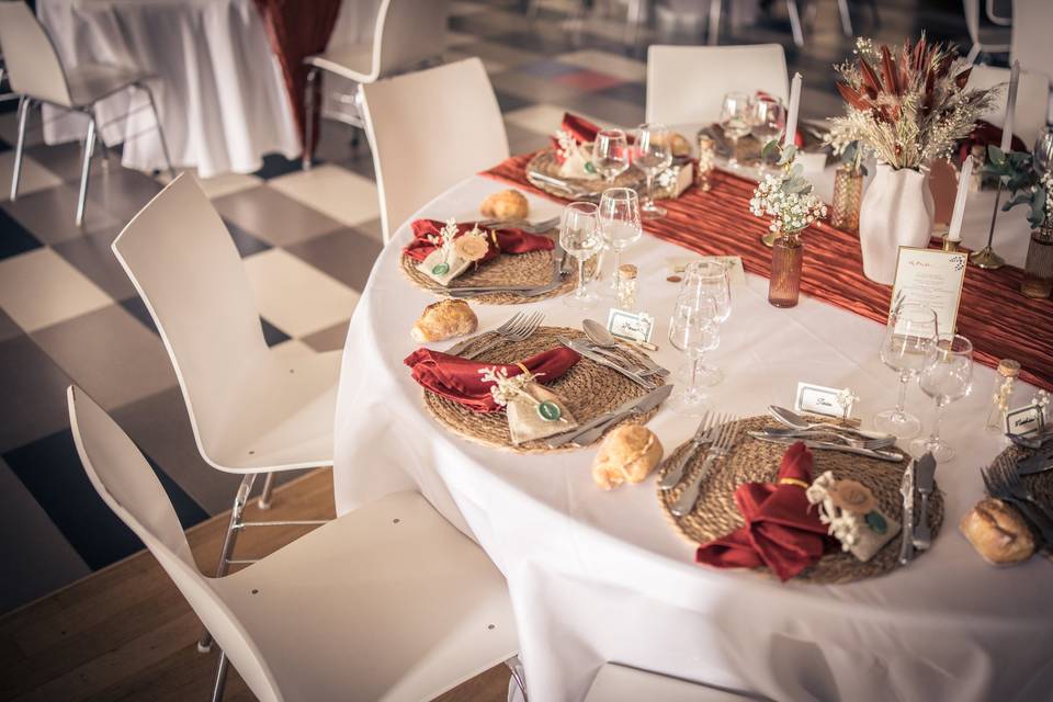 Décoration de table mariage