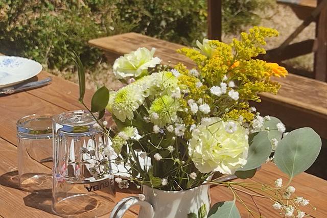 Petit vase champètre