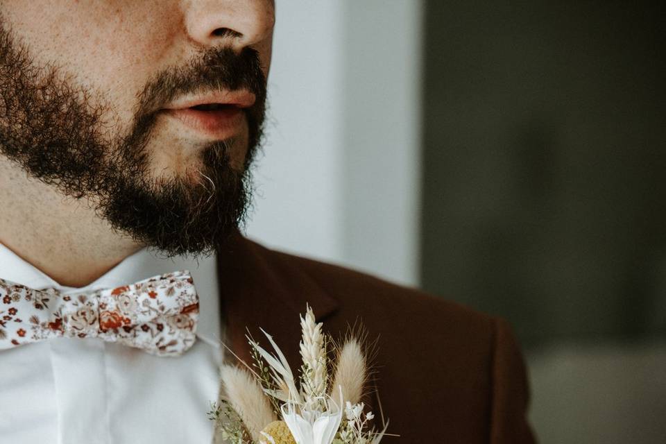 Boutonnière du marié