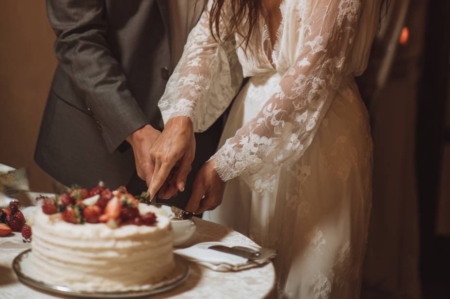 Découpe du gâteau