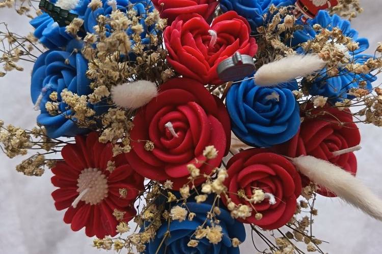 Gros bouquet vase