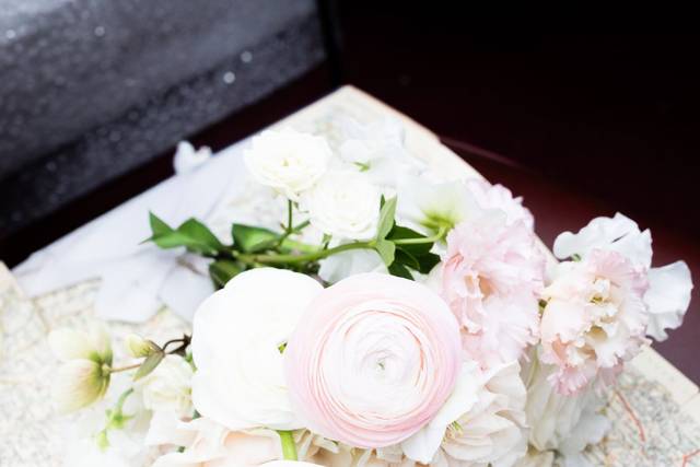 Bouquet fine art romantique