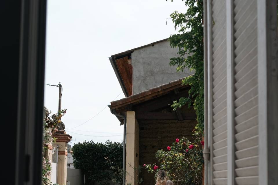 Le papa et la mariée