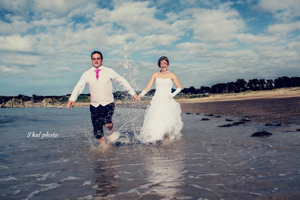 Photo de couple à St Malo