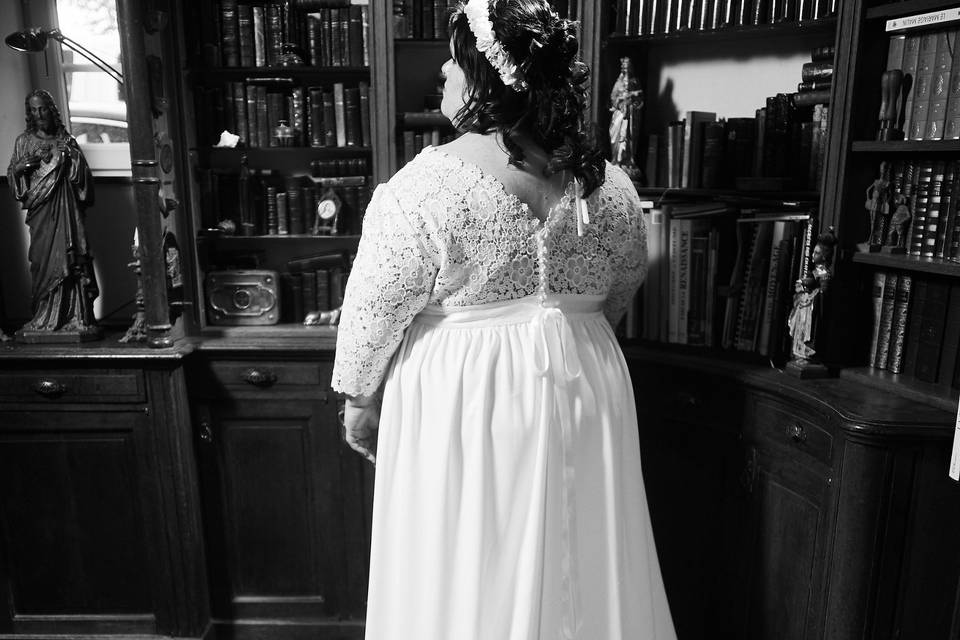 Robe grande taille