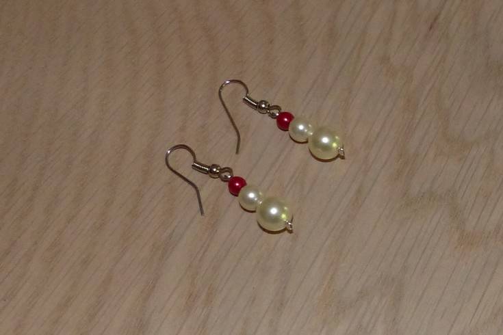 Boucles d'oreilles mariage