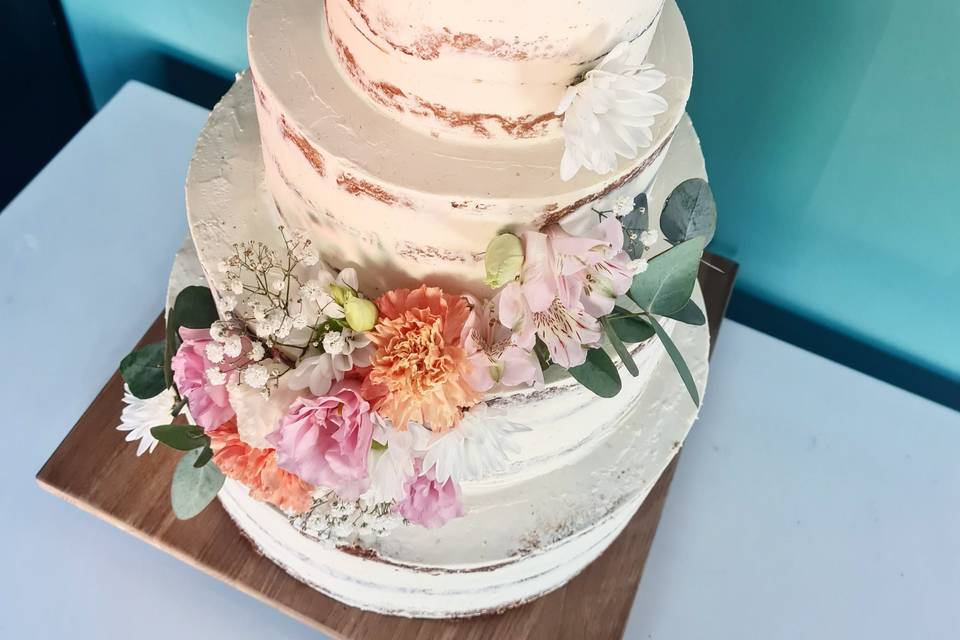 Wedding cake vue hauteur