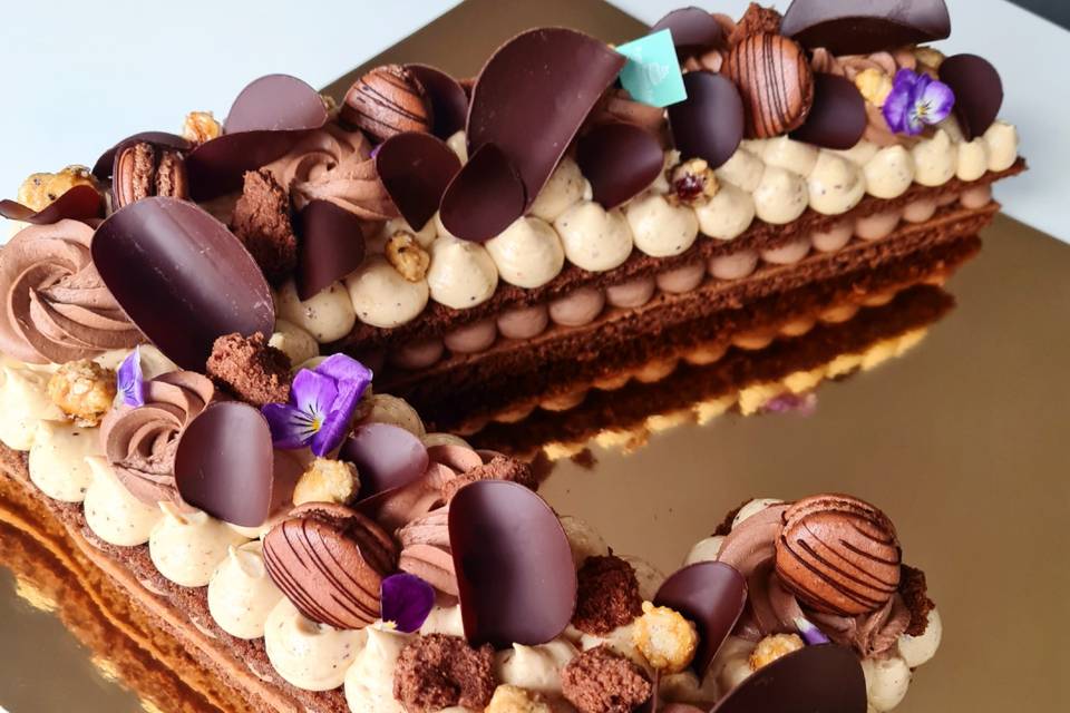 Number cake