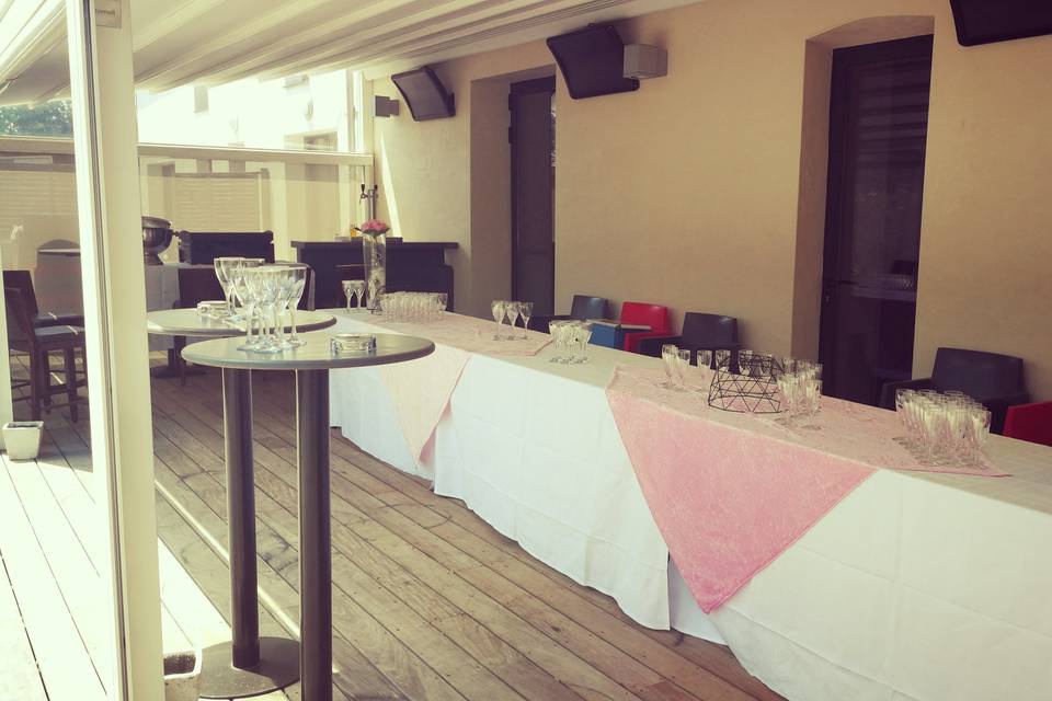 Cocktail sous la Véranda