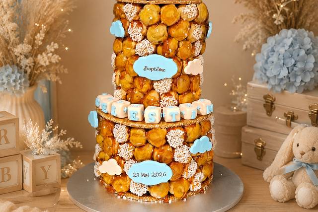 Croquembouche de baptême