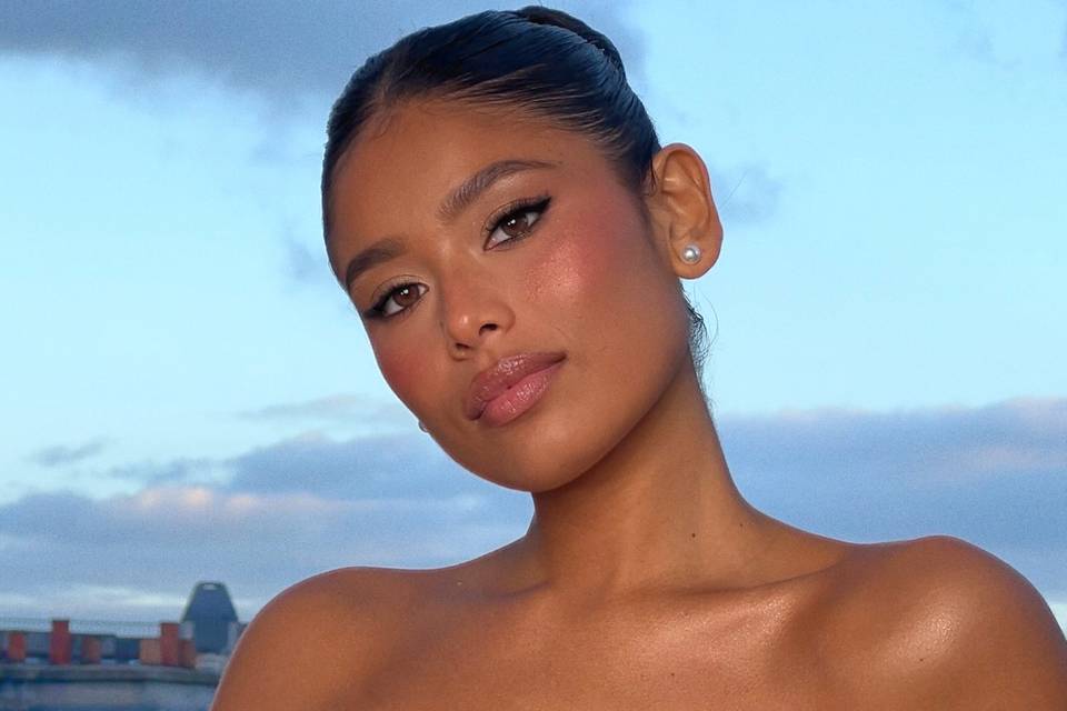 Maquillage glowy