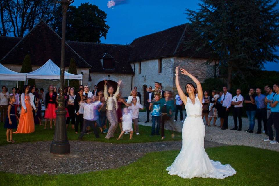 Lancé de bouquet