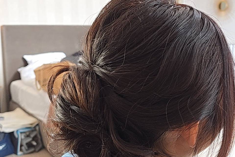 Chignon élégant