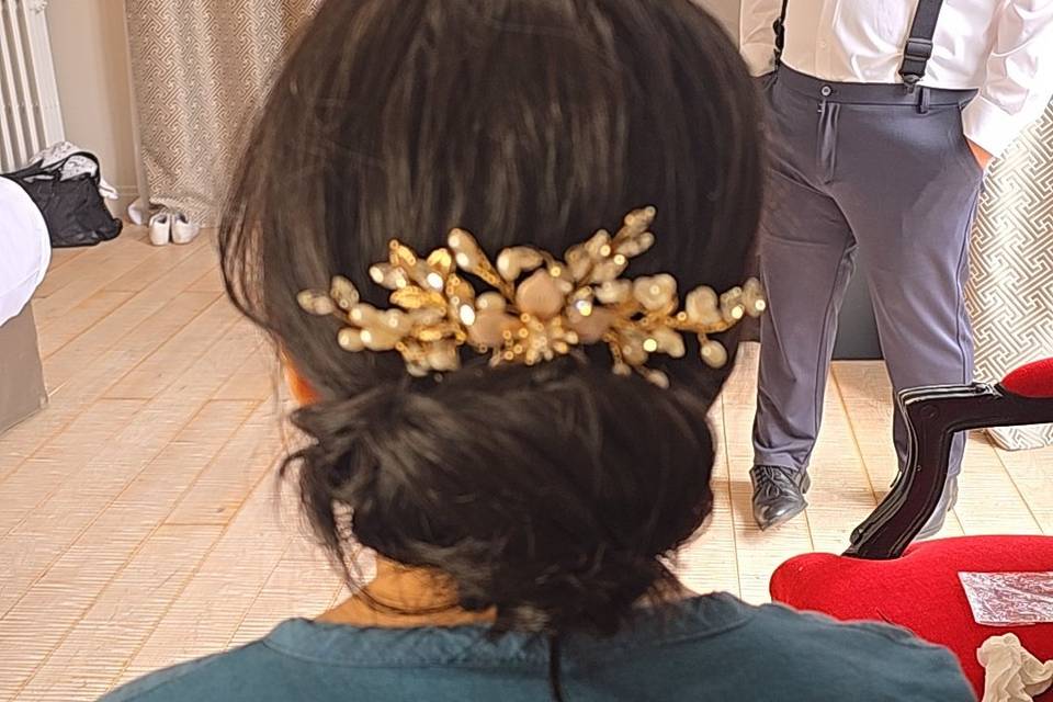 La maman de la mariée