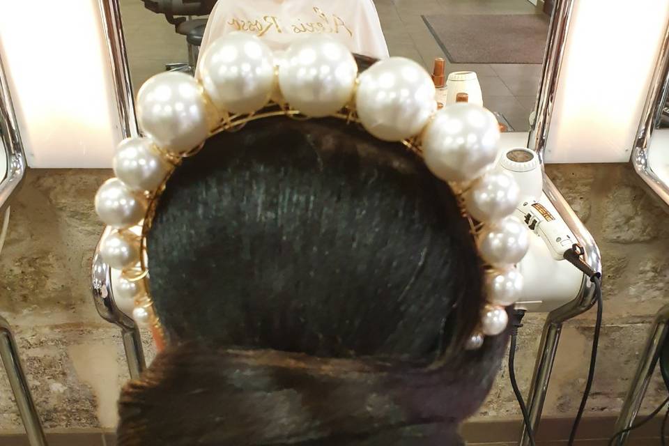 Coiffure très élégante