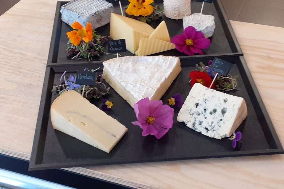 Plateaux de fromages d'été