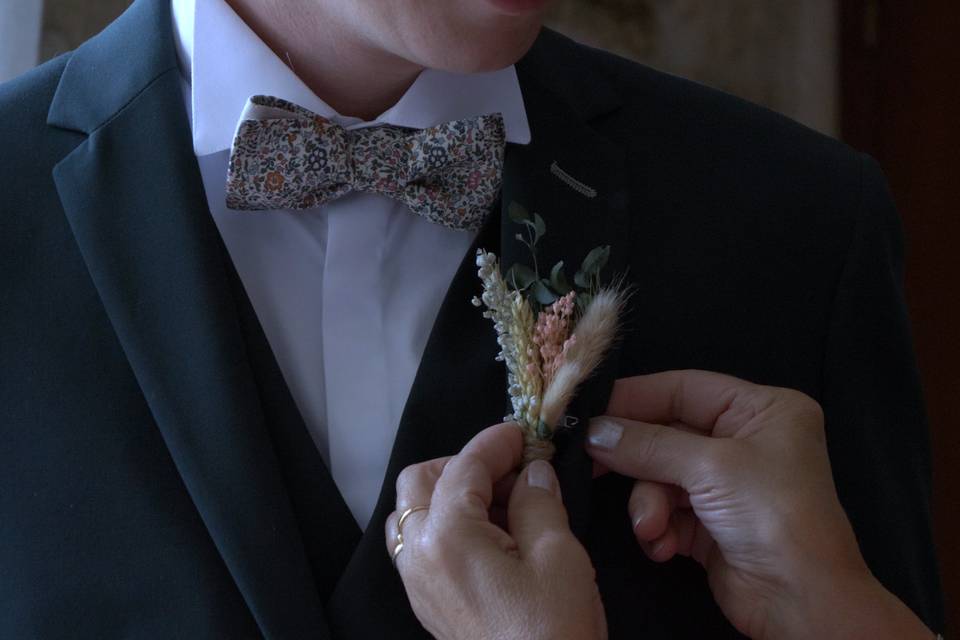 Boutonnière du Marié