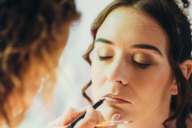 Mise en beauté lèvres
