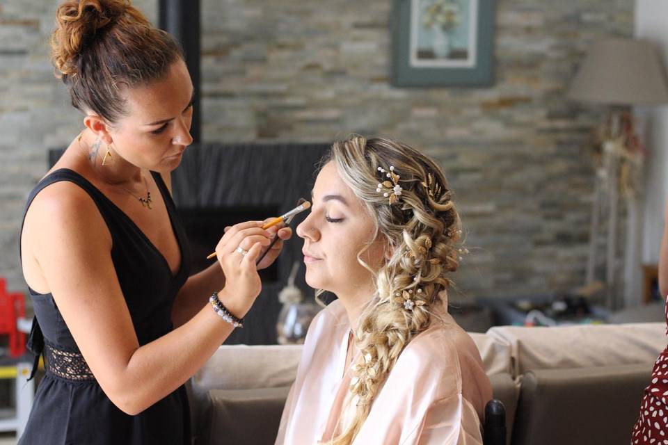 Maquillage et coiffure Mariée