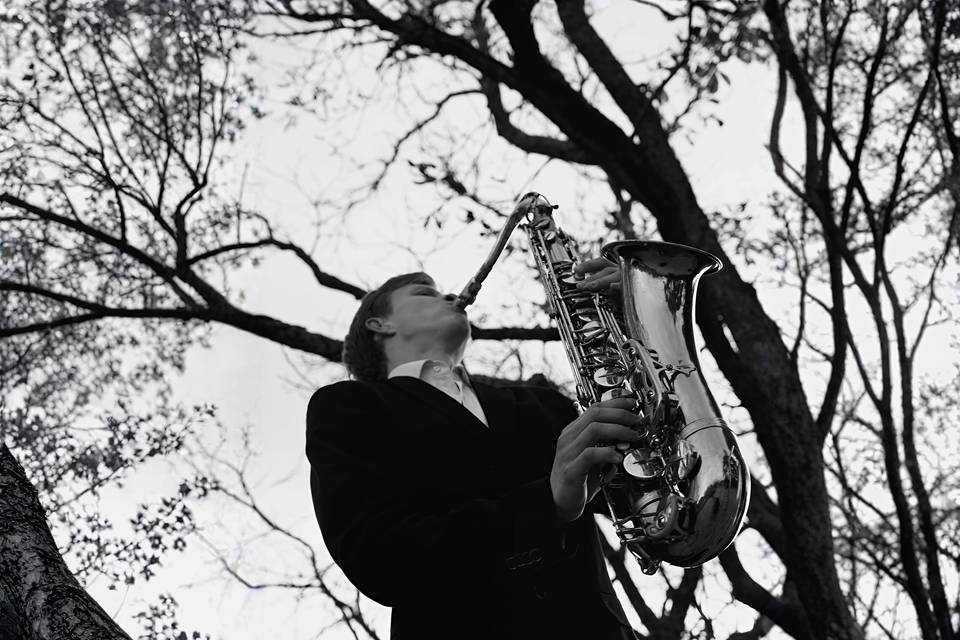 Silhouette Saxophone