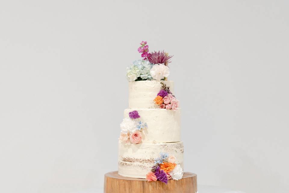 Wedding cake crémé