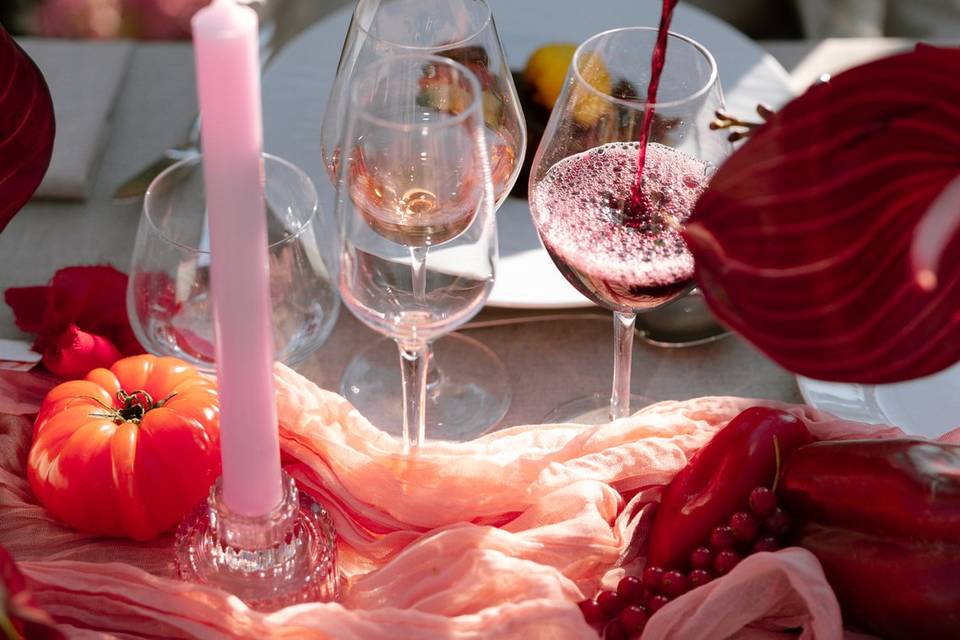 Service du vin