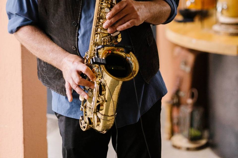 Nicolas au Saxophone