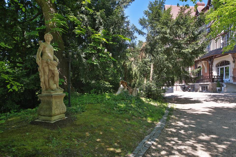 Parc du domaine de Montmanoir