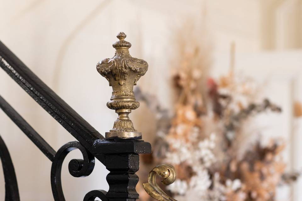 L'entrée au Grand Manoir