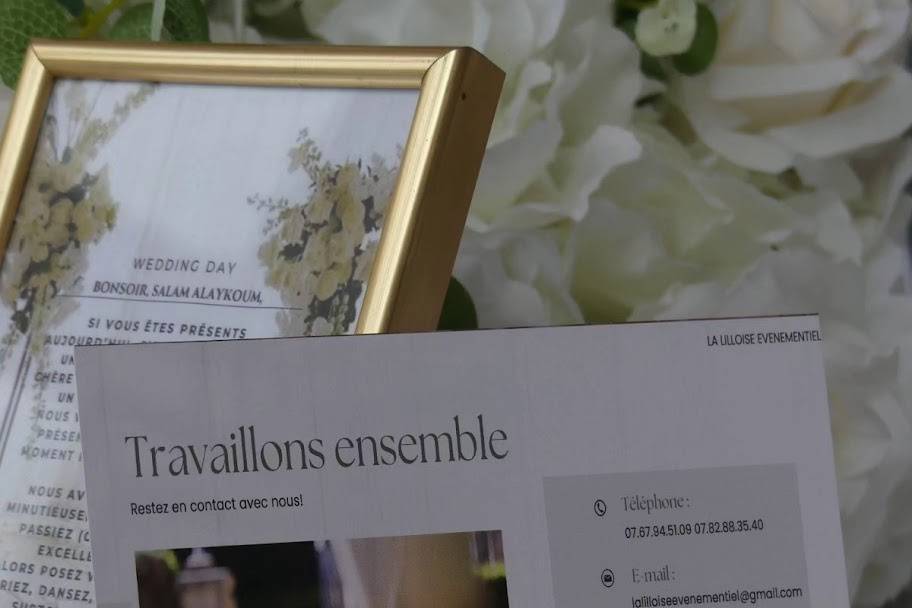 Mariage luxe  et élégance