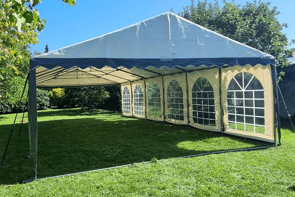 Une des tonnelles du domaine