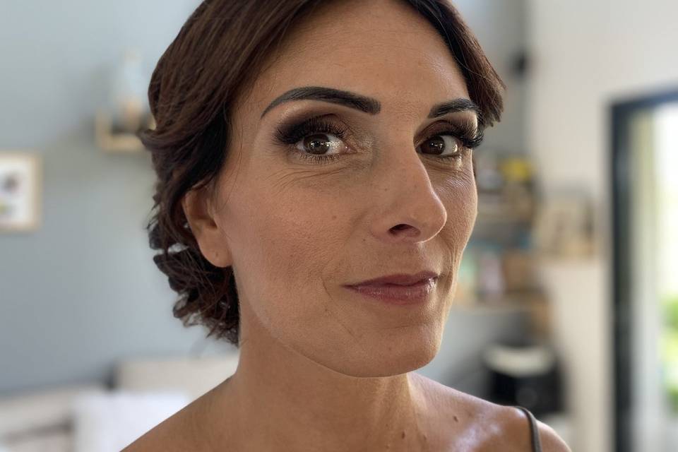 Maquillage mariée à domicile