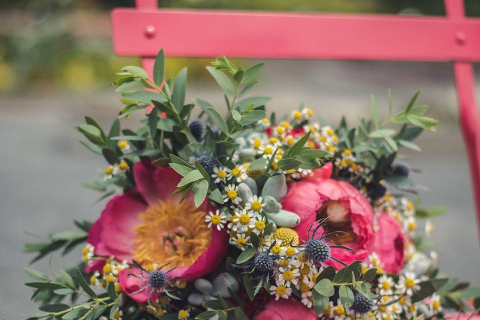 Couronne de fleurs