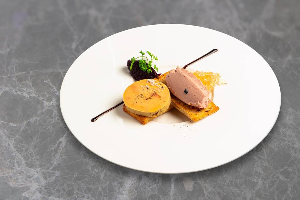 Foie gras menu Prestige